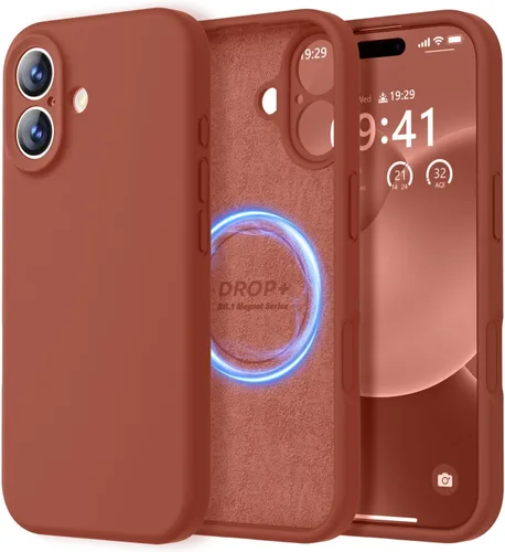 Vista 269 de LOVE 3000 Diseñada para Funda iPhone Air, Silicona Premium [Compatible con Magsafe][Forro de Microfibra Suave Anti-Rayones] Funda Protectora