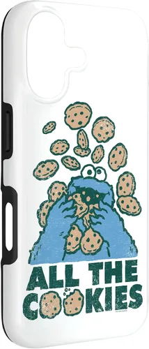Vista 3 de Sesame Street Cookie Monster All The Cookies Case for iPhone 17