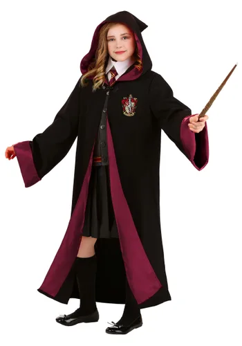 Vista 7 de Disfraz Deluxe de Hermione Granger para Niños de Harry Potter Multicolor