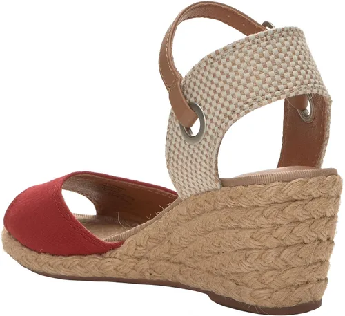 Vista 4 de Lucky Brand Sandalias de cuña Kyndra para mujer