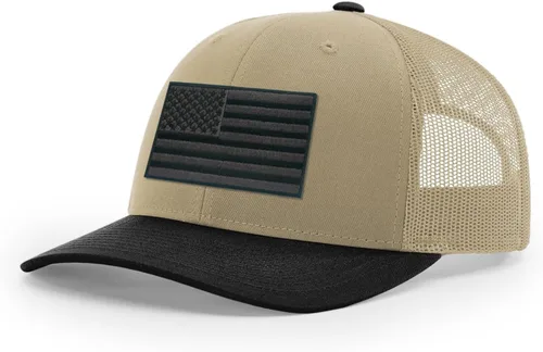 Vista 170 de Joe's USA Richardson 112 - Gorras de camionero con parche gráfico personalizado - Gorras estructuradas de cinco y seis paneles Richardson Premium