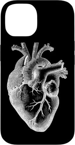 Vista 4 de Anatomical Human Heart Doctor Gift Heart Anatomy Case for iPhone 17