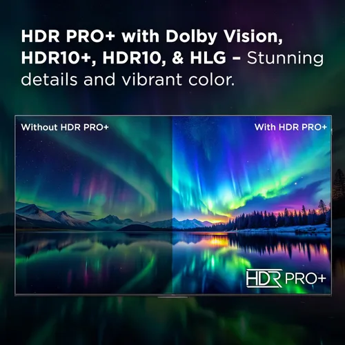 Vista 11 de TCL 55 Pulgadas Clase Serie T7 4K QLED HDR 55T7, Modelo 2025 Smart Google TV de 120HZ Frecuencia de Actualización, Alta Brillo, Dolby Atmos
