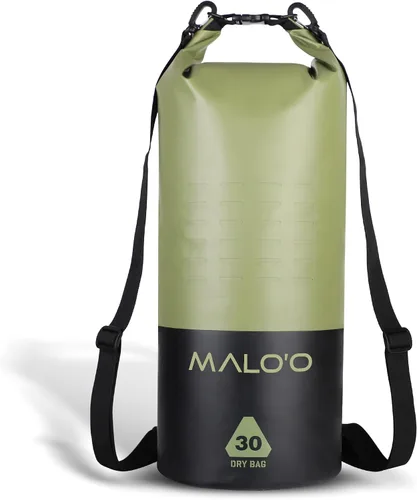 Vista 14 de Malo'o Dry Pack impermeable resistente mochila – bolsa seca enrollable (capacidad de 30 L)