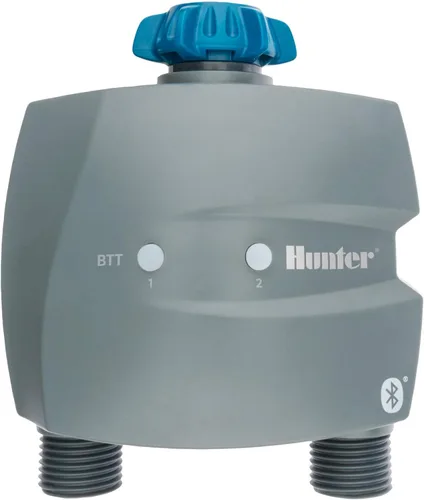 Vista 8 de Hunter BTT - Temporizador de manguera Bluetooth, temporizador de agua inteligente para grifo al aire libre, riego controlado por aplicación