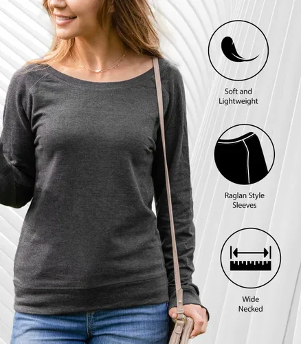 Vista 3 de Instant Message - Erizo navideño - Jersey de felpa francesa para mujer