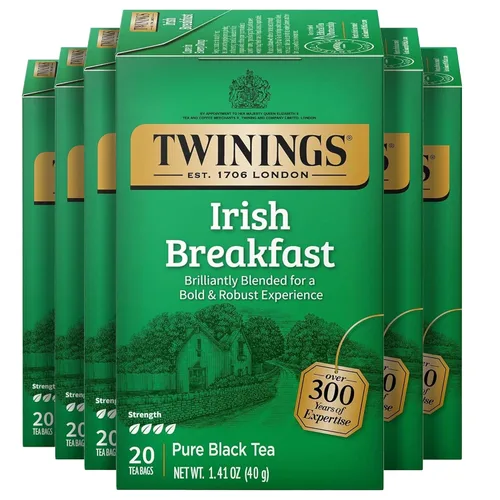 Vista 26 de Twinings Bolsas de té negro Blackcurrant Breeze envueltas individualmente, 20 unidades (paquete de 1), dulce, sabor picante, con cafeína, disfruta