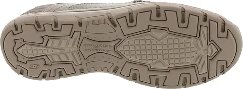 Vista 3 de Skechers USA Expected - Zapatos sin cordones de lona Cayson Moc Toe para hombre