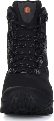 Vista 4 de XPETI Botas de senderismo para mujer Thermator Mid High Top impermeables para exteriores