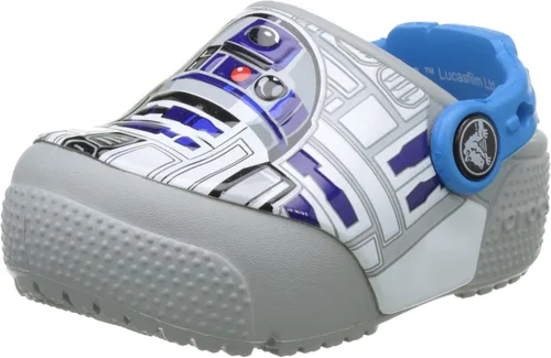 Vista 8 de Crocs Zapatos divertidos con luces de laboratorio para niños Darth Vadar/Negro
