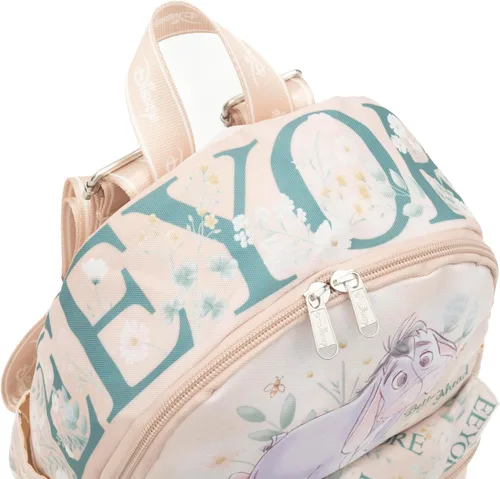 Vista 4 de Winnie the Pooh - Mochila de nailon Eeyore de 13 pulgadas, color beige