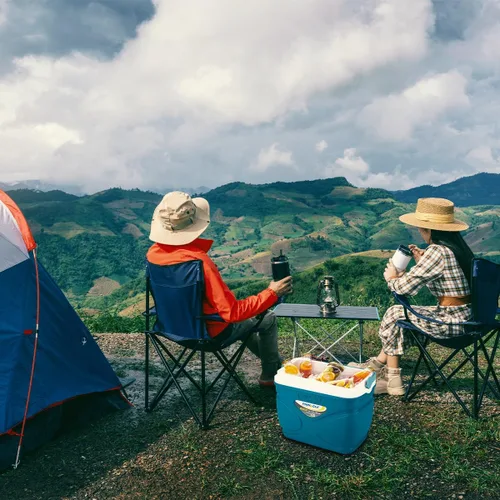 Vista 9 de Pinnacle Enfriador térmico de 20 litros – Enfriador duro portátil para campamento/picnic – Coolbox mantiene fresco durante 60 horas. con retención