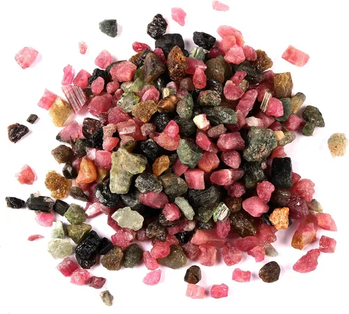 Vista 7 de Cristales curativos naturales crudos, piedras ásperas para hacer rodar, cabbing, pulido, envoltura de alambre, curación de cristales Wicca y Reiki