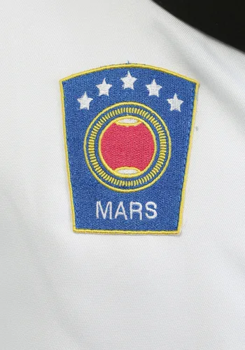 Vista 3 de Disfraz de astronauta deluxe para hombre talla extra Multicolor