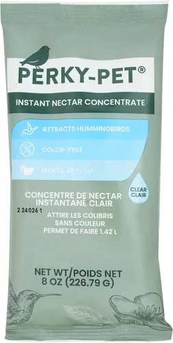 Vista 4 de Perky-Pet Néctar instantáneo 243, 8 onzas, transparente original