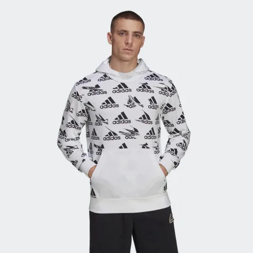 Vista 3 de adidas Sudadera con capucha Essentials Brandlove para hombre