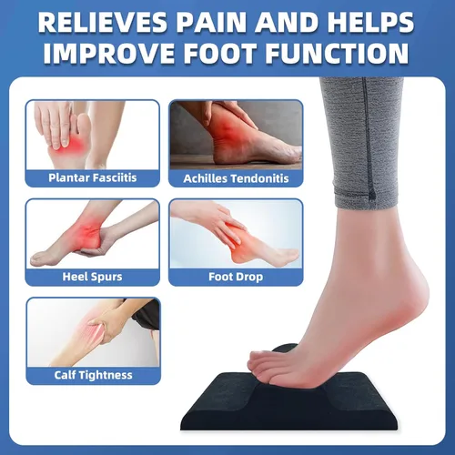 Vista 7 de Estirador de fascitis plantar, estirador de pies para aliviar el dolor de la fascitis plantar, alivia el soporte del talón y el arco para tendinitis