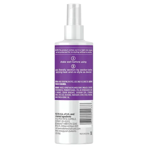 Vista 2 de Waterless Heat Shield Protect & Re-Style, sin sulfatos, para todo tipo de cabello, 6.4 onzas líquidas
