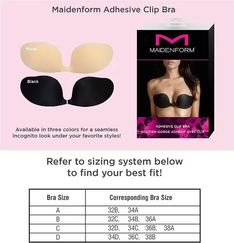 Vista 3 de Maidenform Women's Adhesive Hook Bra