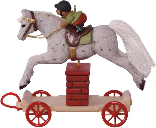 Vista 7 de Hallmark 1595QX9315 Pony para Navidad #20 Saltar Caballo Recuerdo Adornos de Navidad
