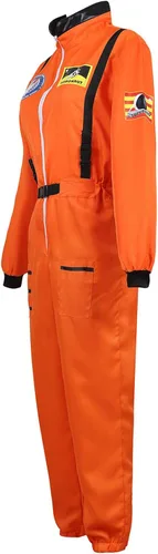 Vista 2 de frawirshau - Traje de astronauta para mujer adulta