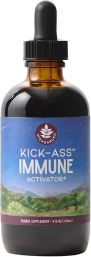 Vista 11 de WishGarden Herbs Kick-Ass Activador Inmune – Suplemento de apoyo a la inmunidad a base de hierbas para adultos, refuerzo inmunológico a base