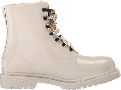 Vista 6 de Karl Lagerfeld Paris Botas de combate Topanga-Rain Bootie para mujer