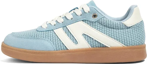 Vista 38 de LUCKY STEP Zapatillas de moda con suela de goma retro para mujer