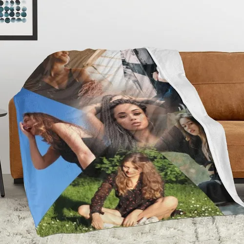 Vista 2 de Regalo para mamá y esposa, manta personalizada con 6 fotos, manta personalizada con imagen para familia, amigo, padre, madre, Navidad, cumpleaños