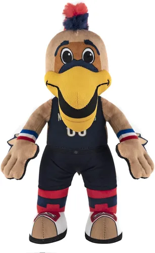 Vista 40 de Bleacher Creatures Atlanta Hawks Harry The Hawk Figura de Peluche de 10" - Una Mascota para Jugar o Exhibir