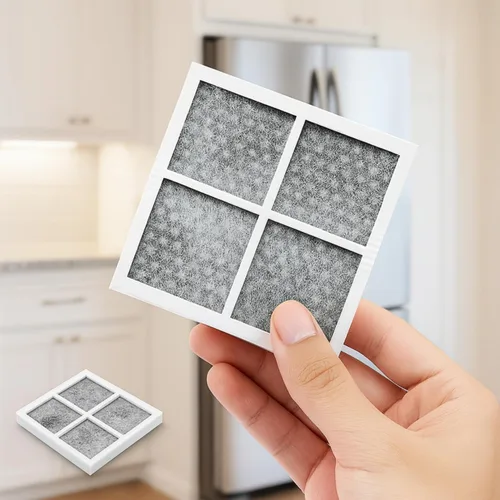 Vista 5 de Nispira Filtro de aire de repuesto compatible con refrigerador LG LT120F Kenmore Elite 469918 ADQ73214402, ADQ73214404-2 paquetes