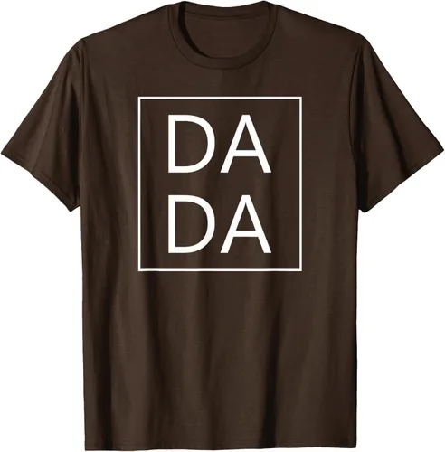 Vista 6 de DADA - Camiseta a juego para el primer día del padre, regalo para papá y mamá, Negro, S