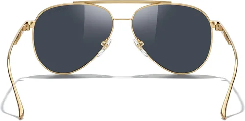 Vista 4 de MERRY'S Gafas de sol polarizadas clásicas de aviador para mujeres y hombres, lentes de sol retro de conducción UV400 de metal