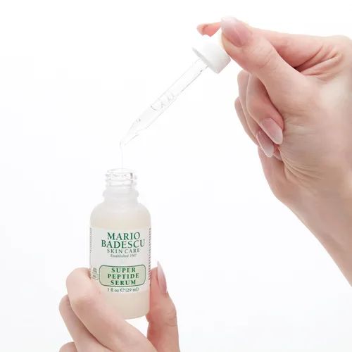 Vista 3 de Mario Badescu Super Peptide Serum for Face, Reduces the Look of Fine Lines & Wrinkles, Skincare with Sodium Hyaluronate & Peptides, Hydrating, Anti