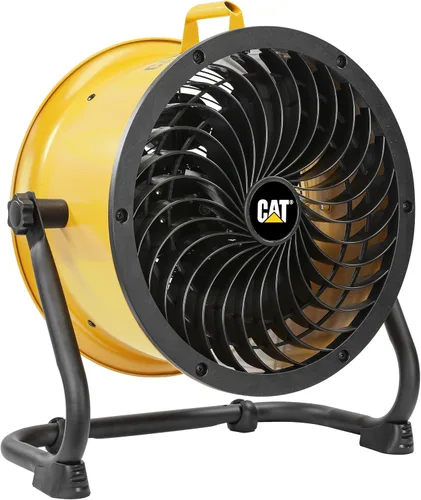 Vista 10 de CAT ventiladores - Ventilador de tambor de alta velocidad de 14 pulgadas de alta velocidad de alta resistencia de grado industrial (negro, 2 en 1)