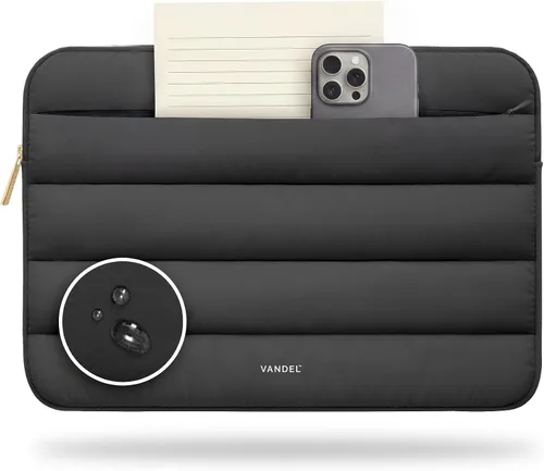 Vista 9 de Vandel Funda para laptop de 13 a 14 pulgadas Café con leche