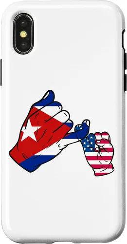 Vista 4 de iPhone 15 Funda familiar Cuba USA para padres e hijos