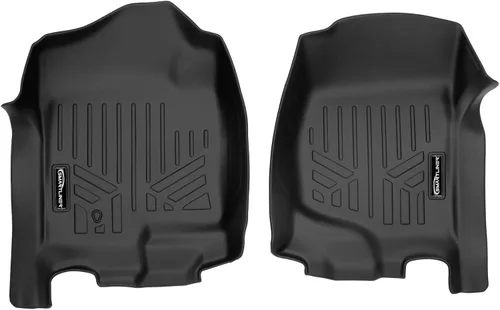 Vista 11 de MAXLINER - Juego de alfombrillas de suelo de ajuste personalizado de 2 filas compatibles con Chevrolet Silverado 1500 2007-2013