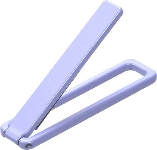 Vista 9 de uxcell Soporte delgado para teléfono celular, soporte de escritorio horizontal y vertical, soporte plegable para teléfono para la mayoría de Amarillo