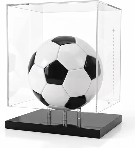 Vista 8 de OnDisplay - Vitrina de acrílico transparente para pelotas de fútbol