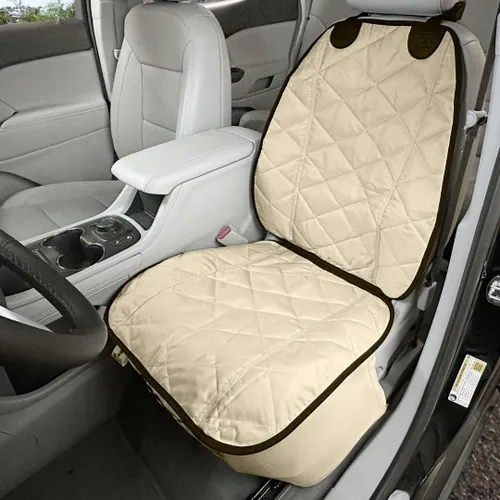 Vista 6 de 4Knines Fundas de Asiento de Coche para Perros – Protector Duradero para Asiento de Capitán y Asiento Delantero para Perros, Funda de Asiento