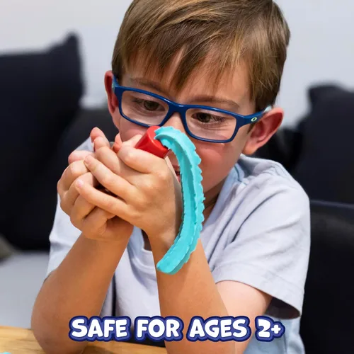 Vista 2 de READY 2 LEARN Extrusoras de masa, juego de 6, para mayores de 2 años