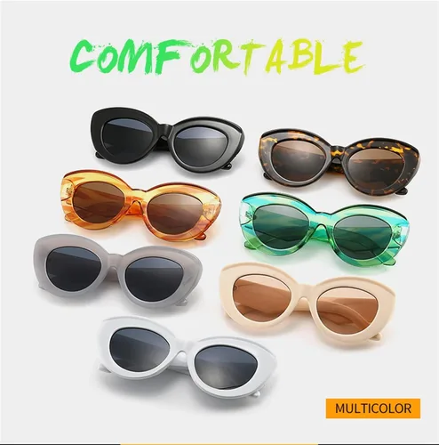 Vista 8 de GAOXIN Lentes de sol de moda con montura grande para hombres y mujeres para vacaciones al aire libre (color F, tamaño mediano)