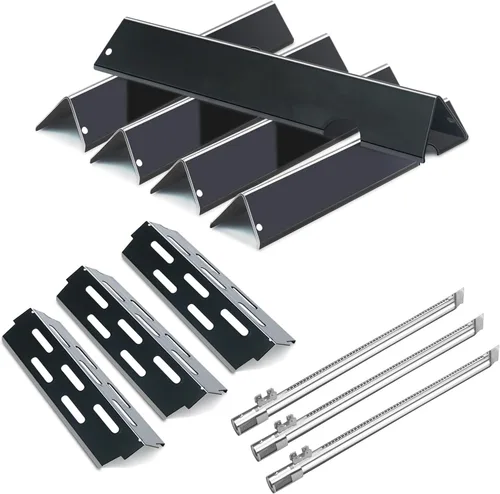 Vista 9 de Deflectores de calor para parrilla Weber Genesis II 300/LX 300, GS4 Genesis ii E-310 ii E-315 ii E/S335 ii se-335 (acero inoxidable 304, ES/410 x 3)