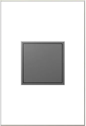 Vista 6 de Legrand adorne ARPTR201GG2WP - Toma de corriente emergente de 1 banda de 20 amperios en grafito con placa de pared a juego, ARPTR201GG2WP
