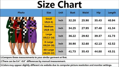 Vista 4 de BessCops Pencil Dress for Women Business Elegant Ruffle Sleeve Bodycon Church Dresses Wear to Work Zipper