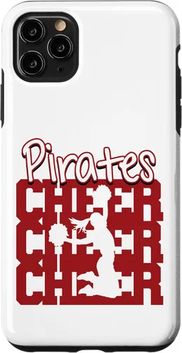 Vista 13 de Pirates Cheer Back to School Cheerleading Spirit M Case for iPhone 17