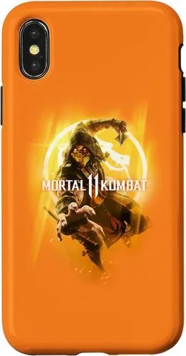Vista 5 de Carcasa para iPhone XR Mortal Kombat 11 de The Flames