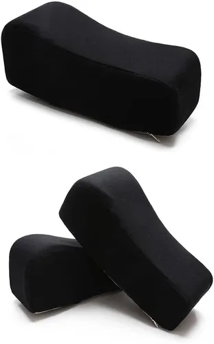Vista 4 de plplaaoo Almohadillas para brazos de silla, codo, cojines para reposabrazos de silla, almohadillas ergonómicas para reposabrazos de silla