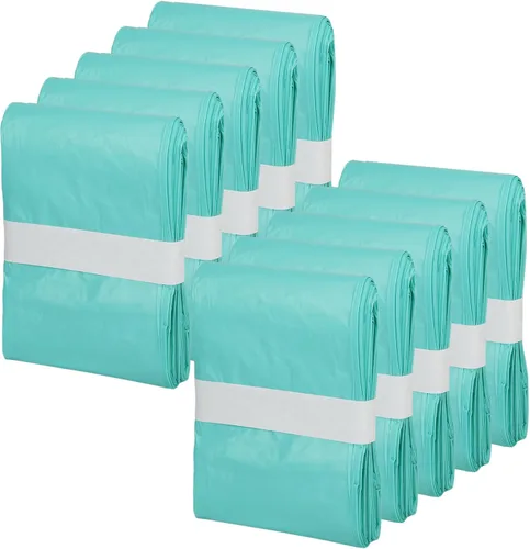 Vista 8 de 6 repuestos para revestimiento de arena para gatos, bolsas compatibles con cubo de campeón, verde, ligeramente perfumado